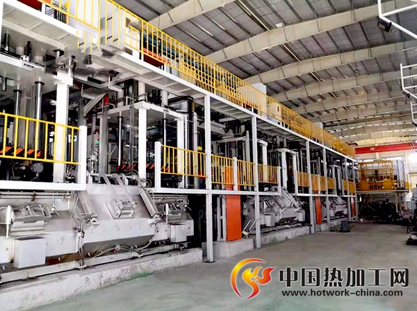步进式多层铝合金轮毂固溶时效生产线