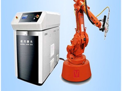 机械手光纤激光焊接机-- 青岛通用激光科技有限公司