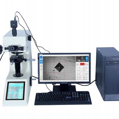 触摸屏数显自动转塔显微维氏硬度计