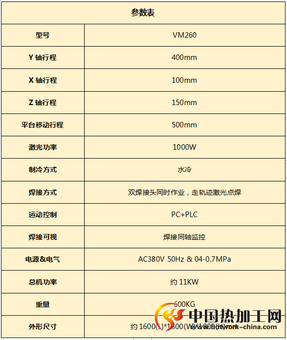 上下料YAG激光自动焊接机技术参数