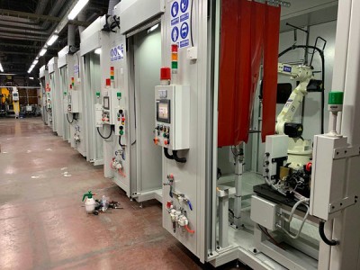 焊接机器人焊房工作站-- 苏州韦尔迪机电自动化有限公司